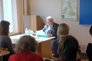 Lecture by Doctor of Sciences Jakub Forst-Battaglia