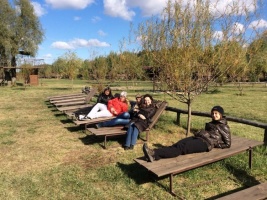 Visiting picturesque places of Ukraine