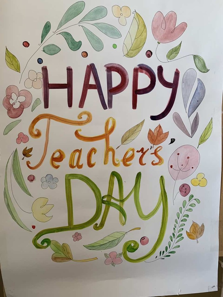 Happy Teacher's Day and Education worker`s Day!