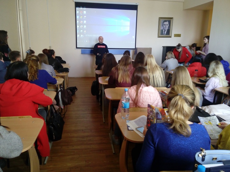 Students of Mykola Lukash Translation Studies Department met with future employers