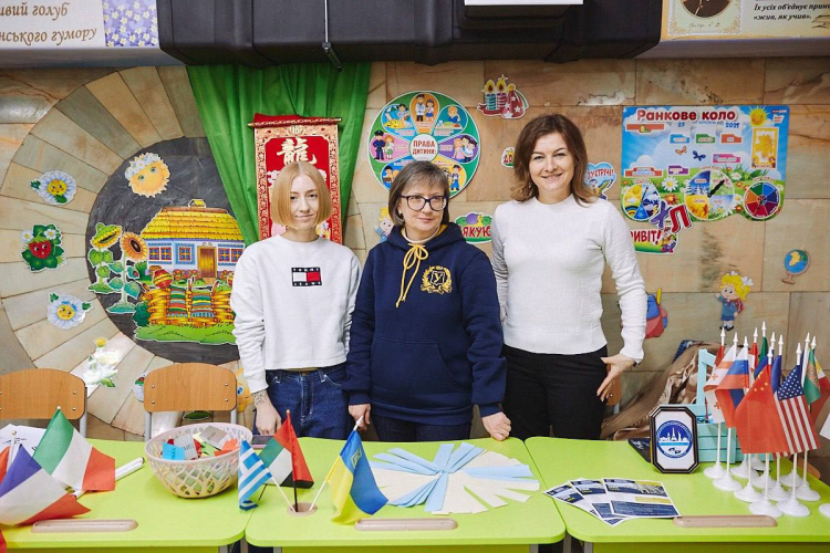 Факультет іноземних мов на зустрічі зі школярами у «Метрошколі»