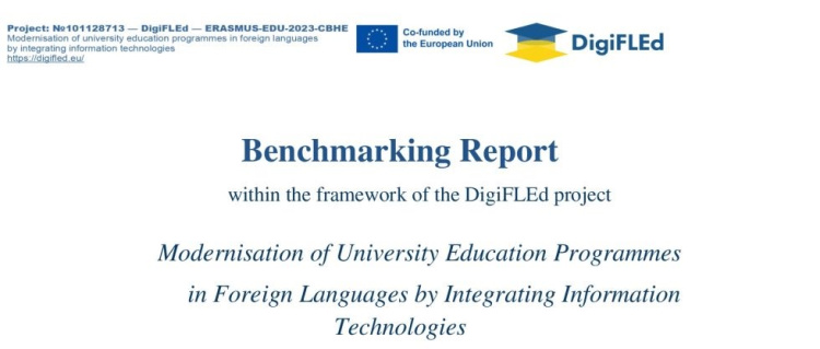 School of Foreign Languages contributes to the publication of the DigiFLEd Benchmarking Report